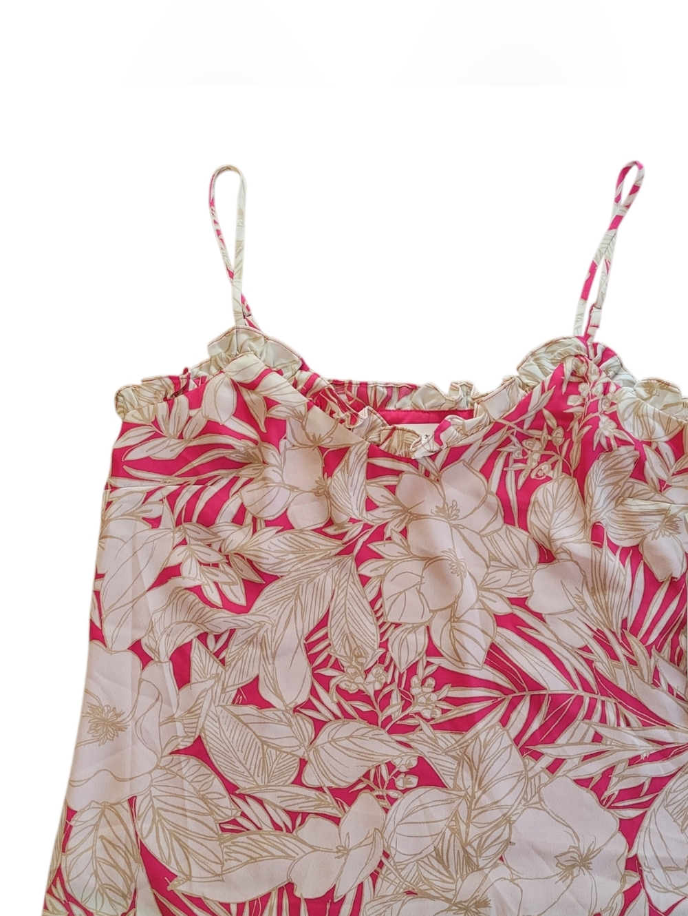 NWT June & Hudson ruffled camisole top - M.        A35
